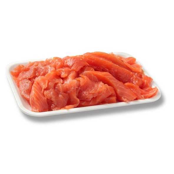 Ritagli di salmone affumicato