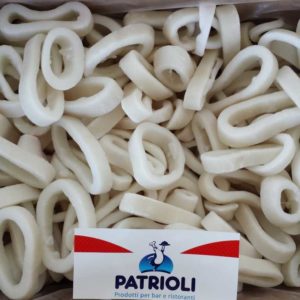 Anelli di totano importati e distribuiti dalla Patrioli Food.