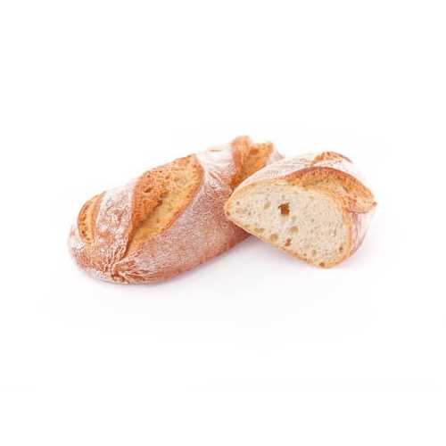 Classica ciabattina con lievitazione di oltre 16 ore e farina di semola.